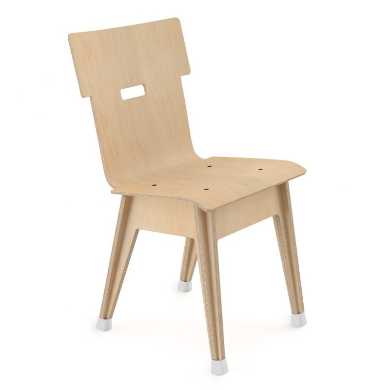 Din+ Dining Chair Natural Birch