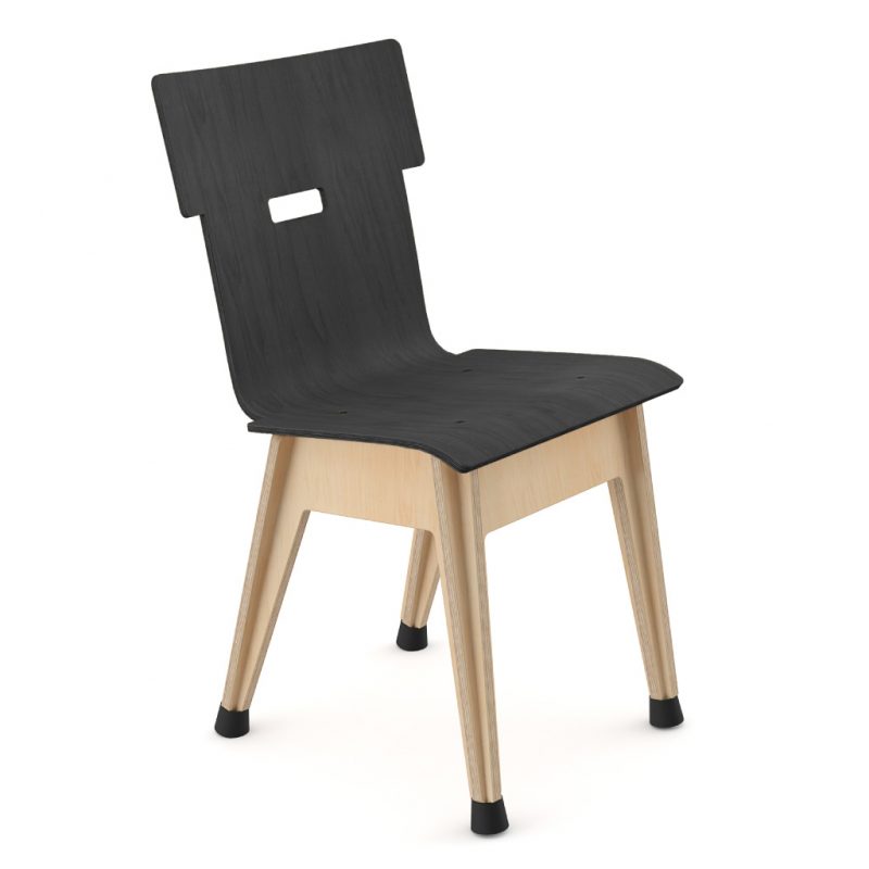 Din+ Dining Chair Stain Black