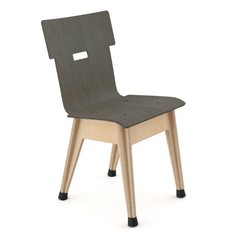 Din+ Dining Chair Stain Charcoal