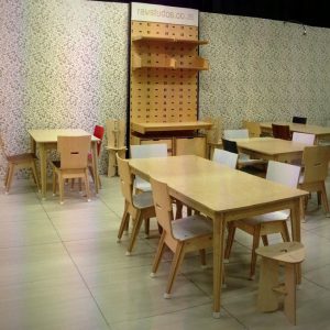 RAW-licious Café at Decorex - All furniture supplied by RAW Studios