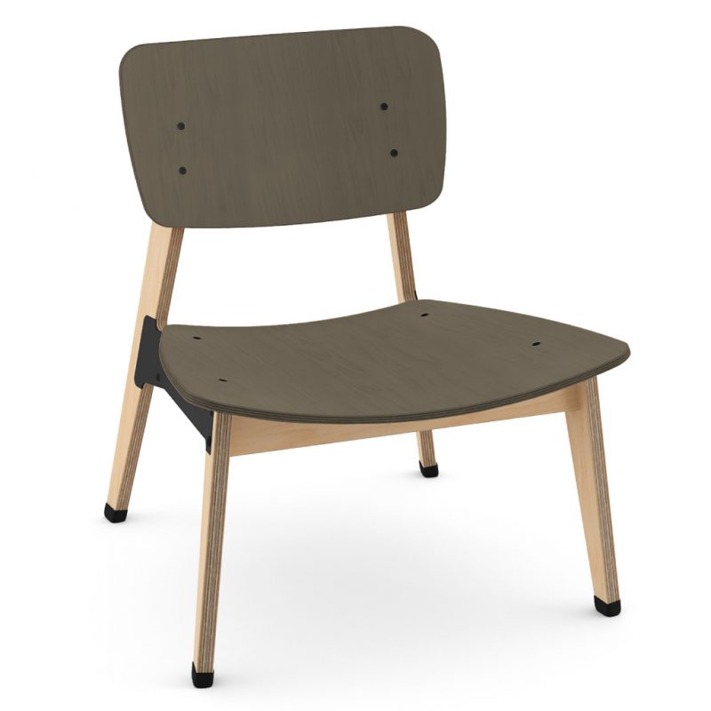 Ohtwo Occasional Chair 101 Stain Charcoal