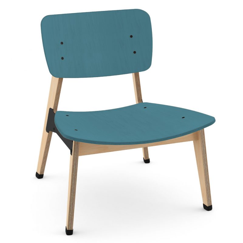 Ohtwo Occasional Chair 101 Stain Dark Blue