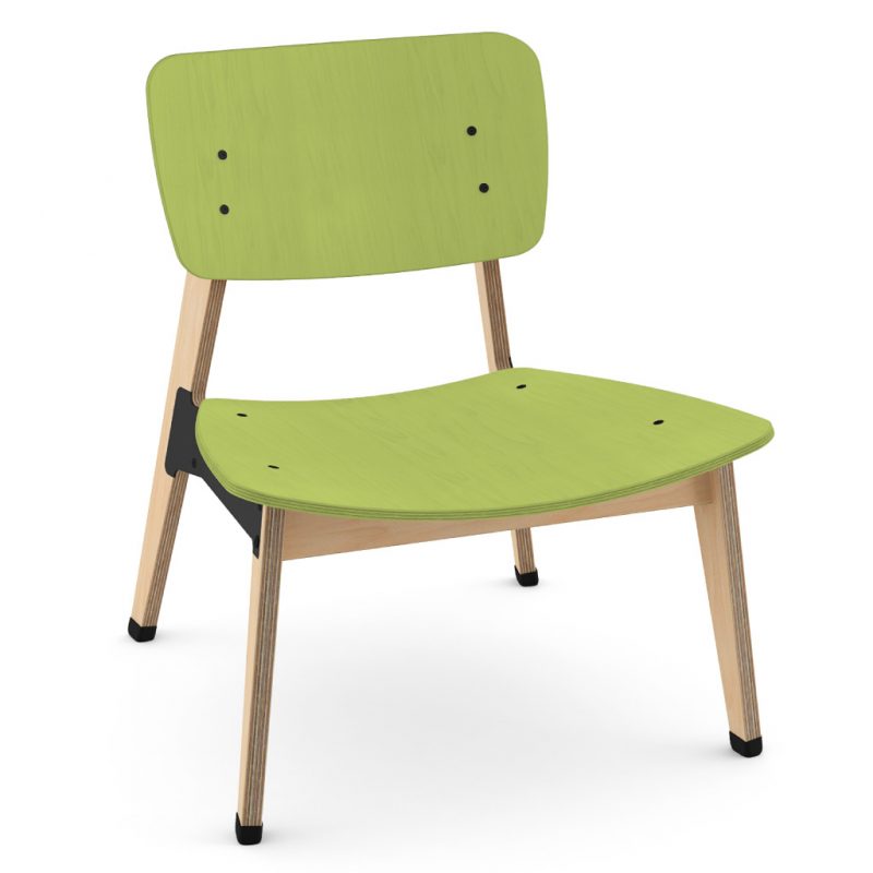 Ohtwo Occasional Chair 101 Stain Lime Green