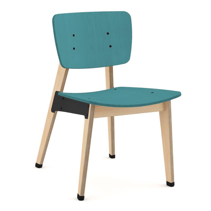Ohtwo Dining Chair 100 Stain Light Blue