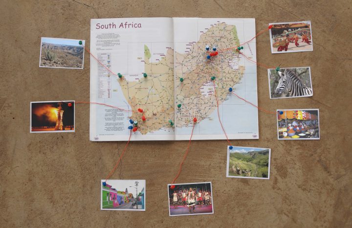 Raw Studios design inspiration SA Travel map