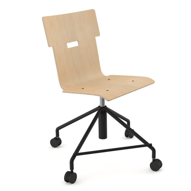 Handi Chair Steel 101 Natural Birch