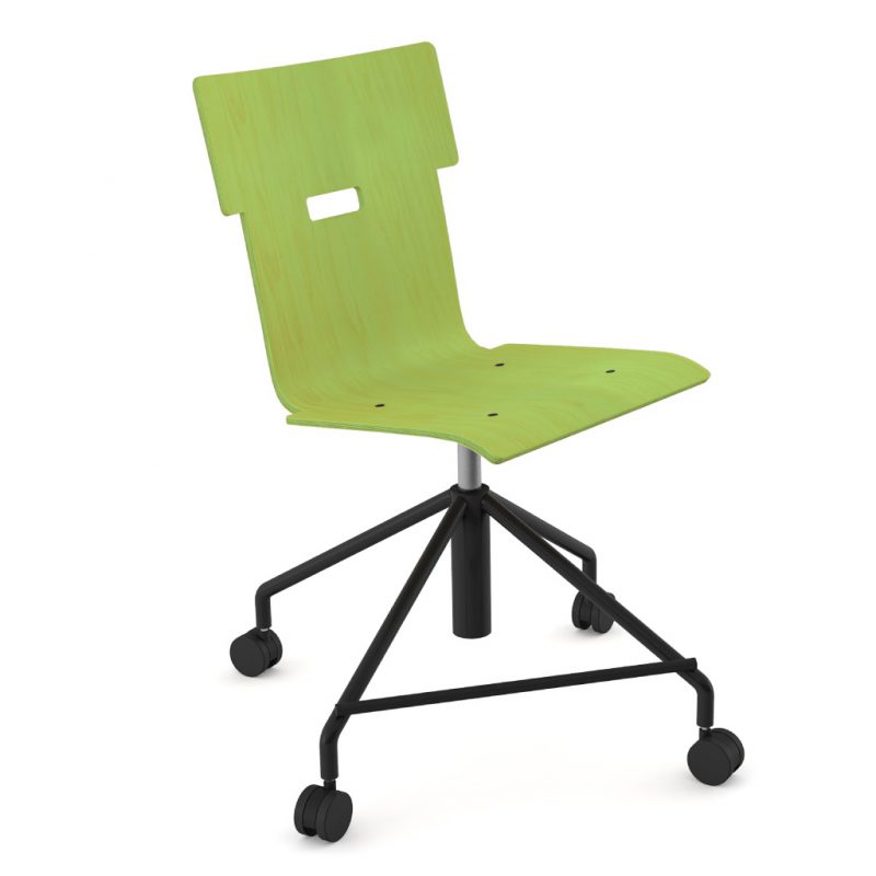Handi Chair Steel 101 Stain Lime Green
