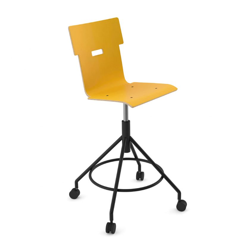 Handi Chair Tall 102 Laminate Sun Yellow