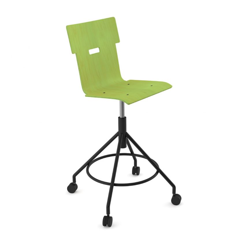 Handi Chair Tall 102 Stain Lime Green