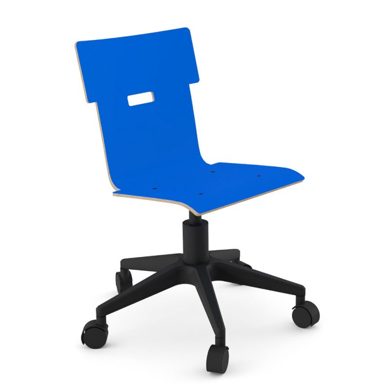 Handi Chair 100 Laminate Atlantic Blue