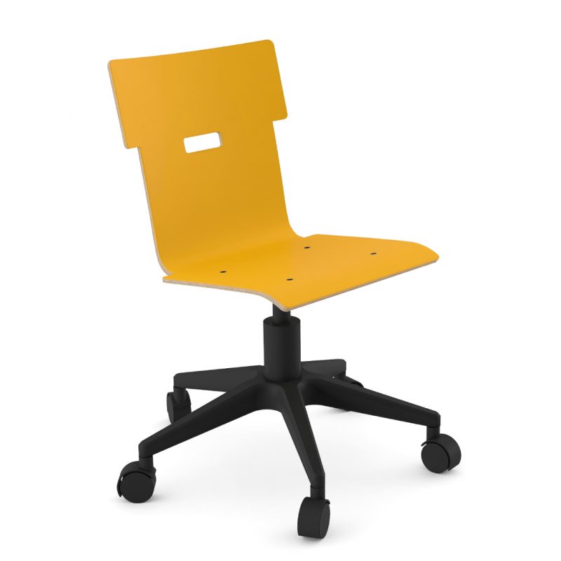 Handi Chair 100 Laminate Sun Yellow
