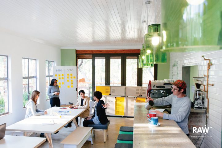 RAW Epik workspace range Greenhouse office work life canteen furniture