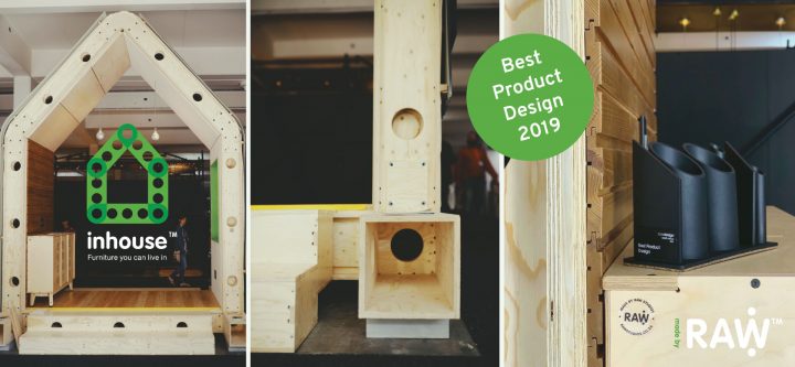 RAW Studios 100% Design 2019 Best Product Design Award Inhouse